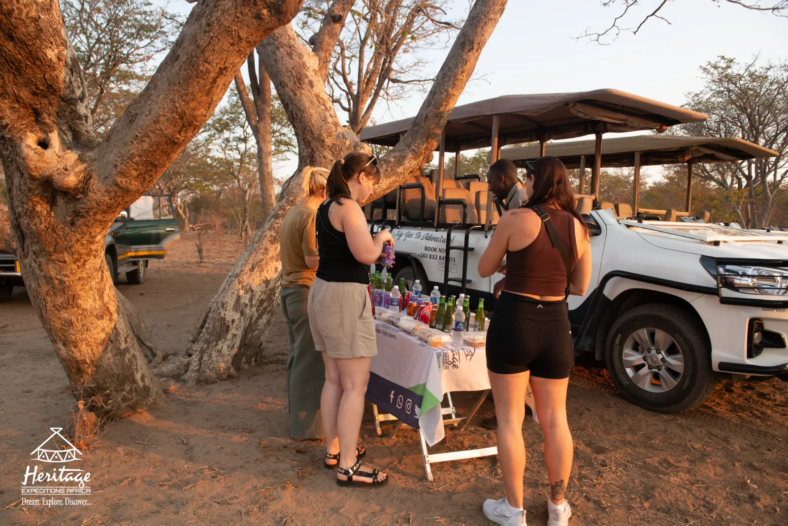 Game Drive Stanley and Livingstone Private Reserve Night Drive and Bush Dinner