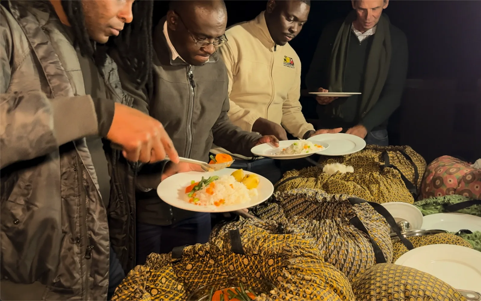 Night Game Drive, Zambezi National Park and Bush Dinner