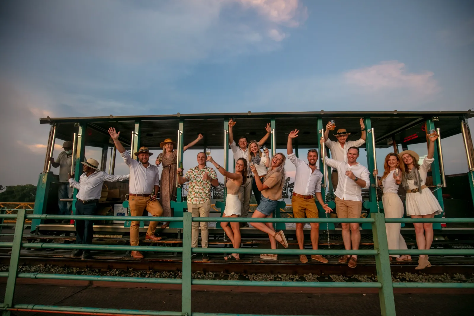 Bamba Tram Sunrise